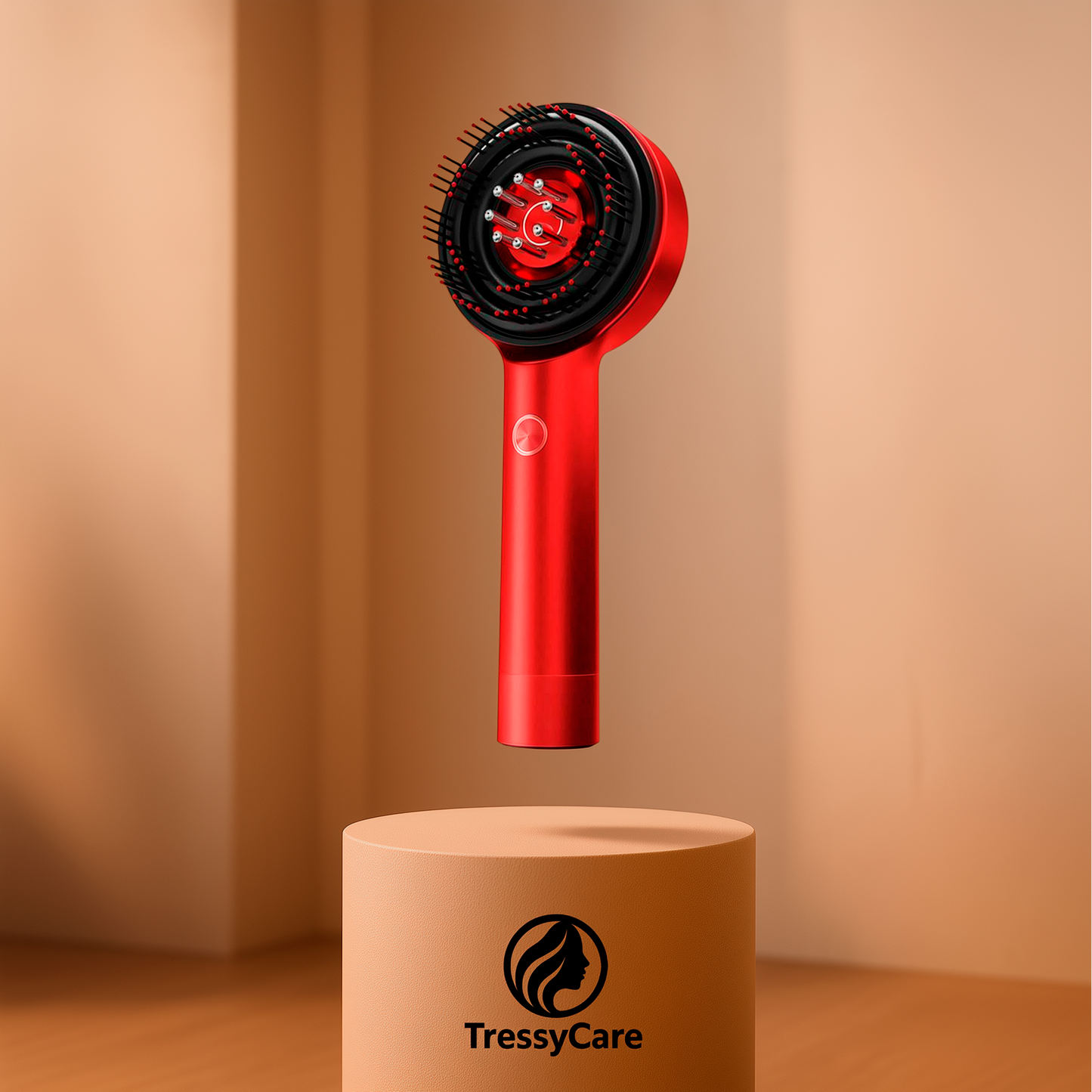 Elektrischer Massagekamm + ätherisches Haaröl 30 ml