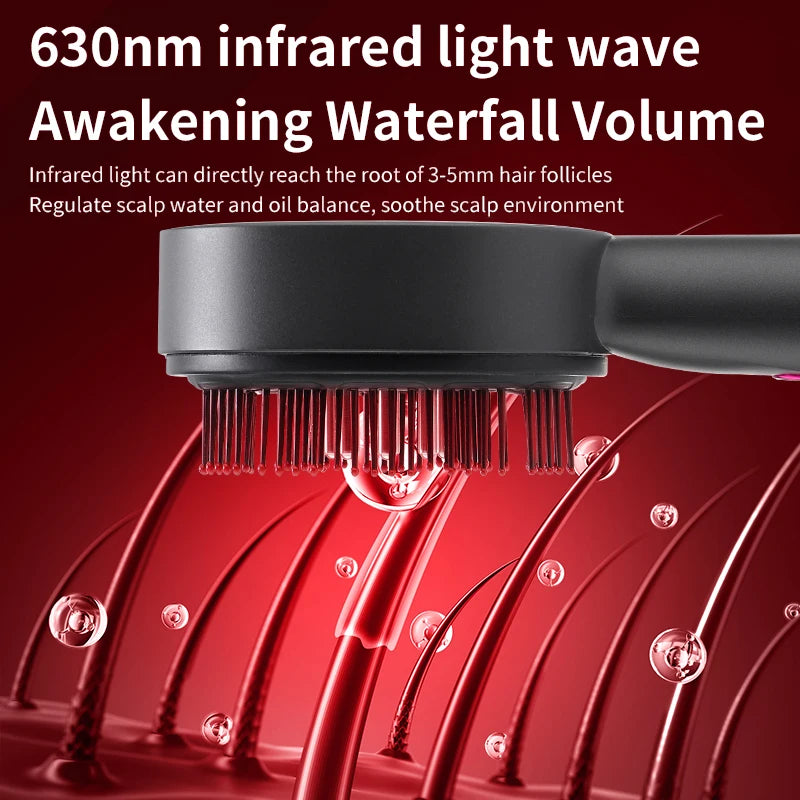 Electric Massage Comb + Hair Essential Oil 30ml